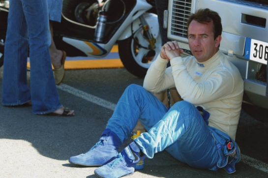 Noel taking shelter from the 42 degree heat - France 2003