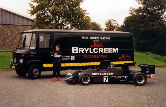 Noel Roddy Racing with Brylcreem