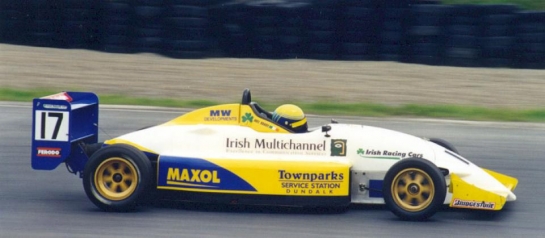 Winning in Irish Formula Europa Mondello Park 2000