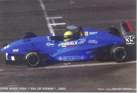 FFSA French Formula Renault, Val de Vienne France 2003