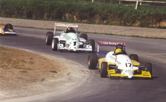 Winning in Irish Formula Europa Mondello Park 2000